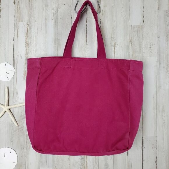 American Eagle Sequin Embellished Tote Bag Fuchsia Pink - Picture 2 of 10